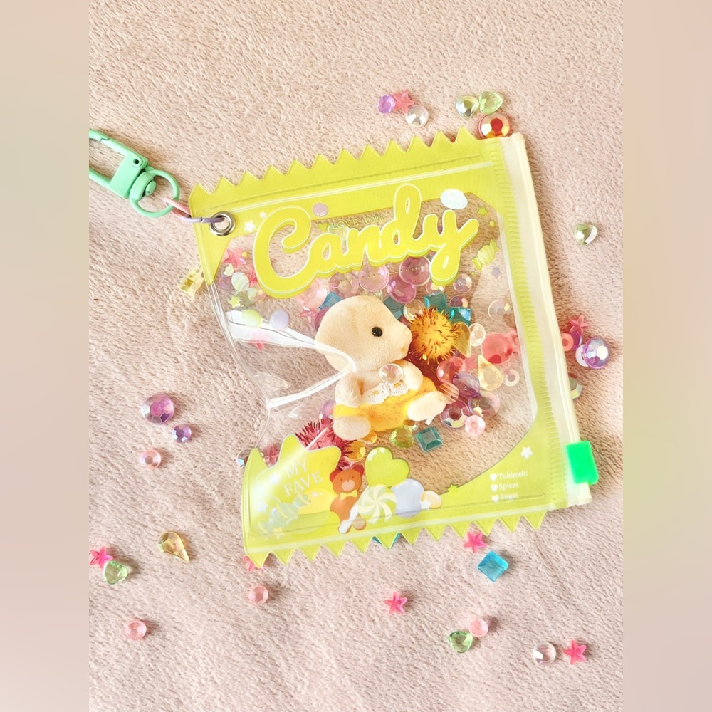 Candy Calico Critters Mini Pouch Keychains - Picture 5 of 7